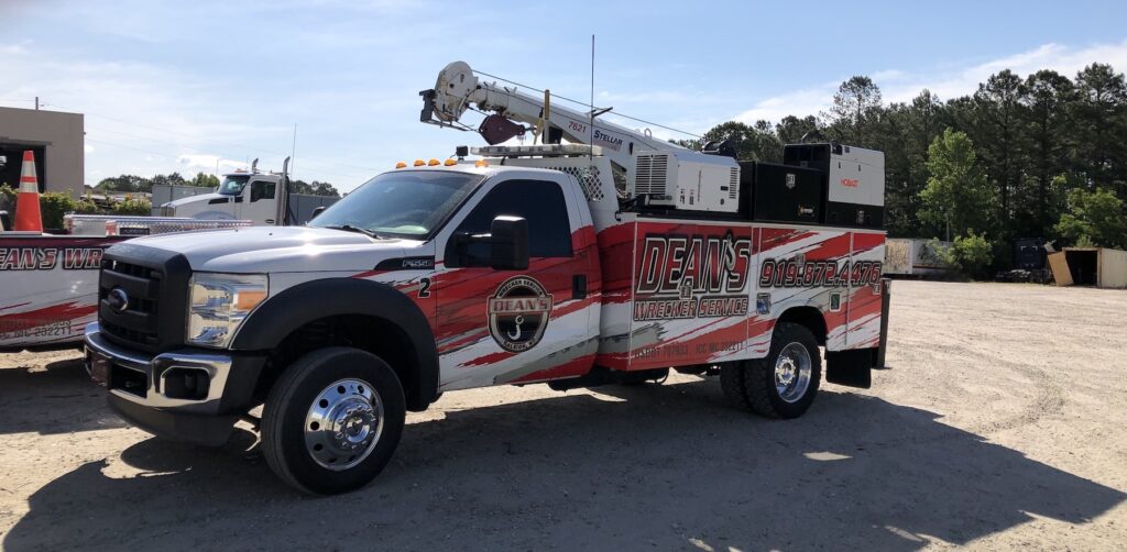 Raleigh Heavy Duty Towing Dean's Wrecker Service Raleigh, NC