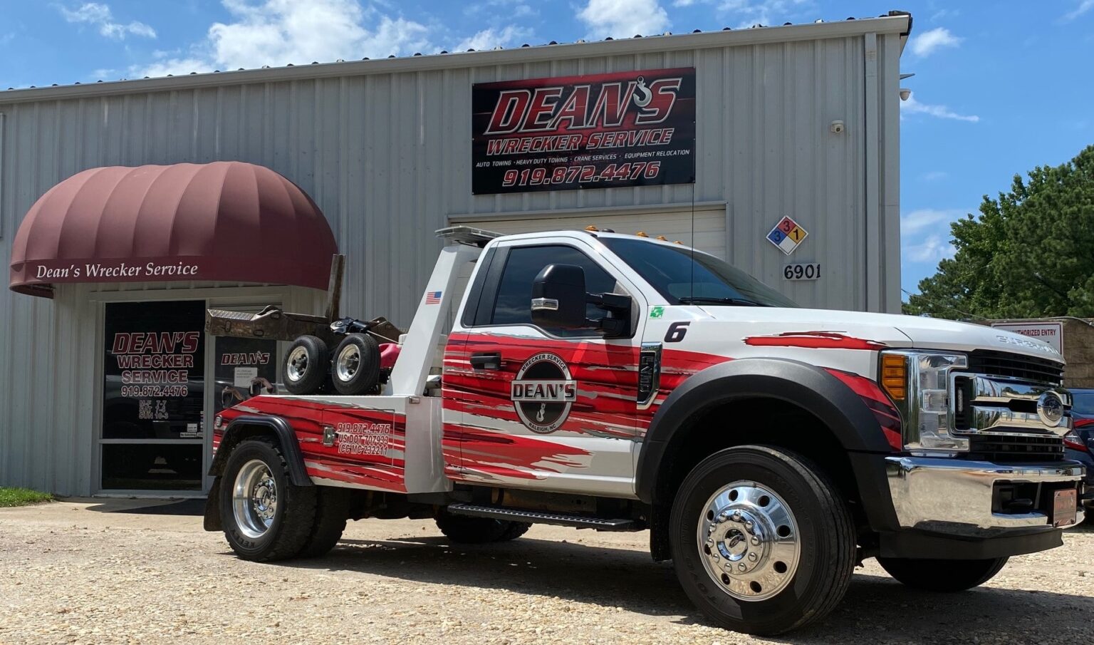 Heavy Duty Towing Auto Towing Dean’s Wrecker Service Raleigh